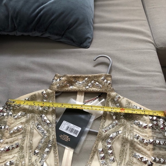 AMAZING Peace + Love Embellished Plunge Bodysuit - Picture 10 of 10